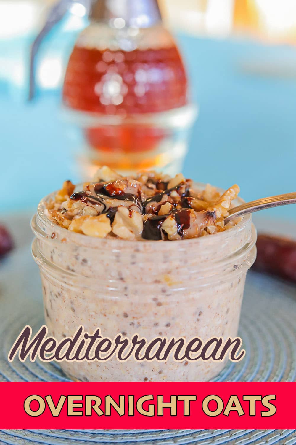 Mediterranean Overnight Oats | Hilda's Kitchen Blog