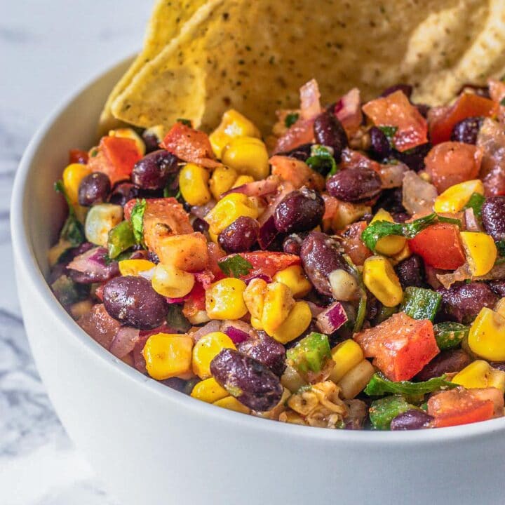 Cinco De Mayo Recipes/bean and corn salsa