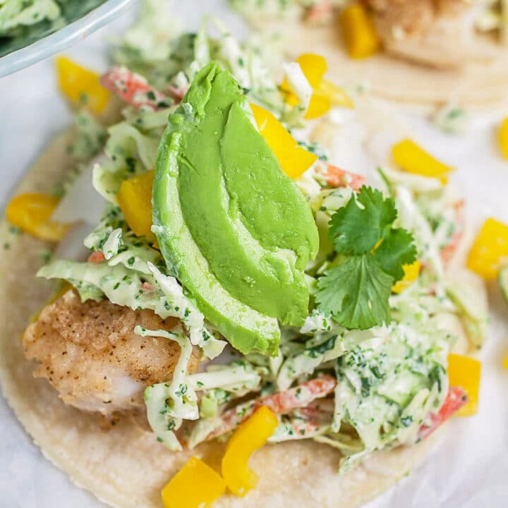 fish tacos (Cinco De Mayo Recipes)