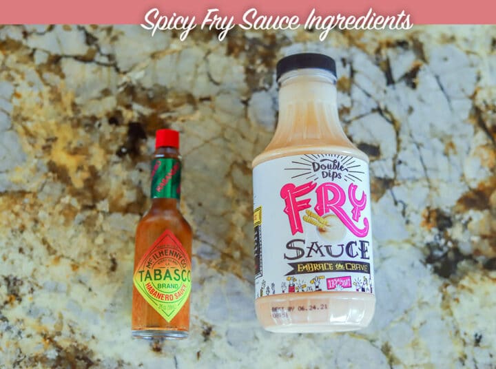 spicy fry sauce ingredients
