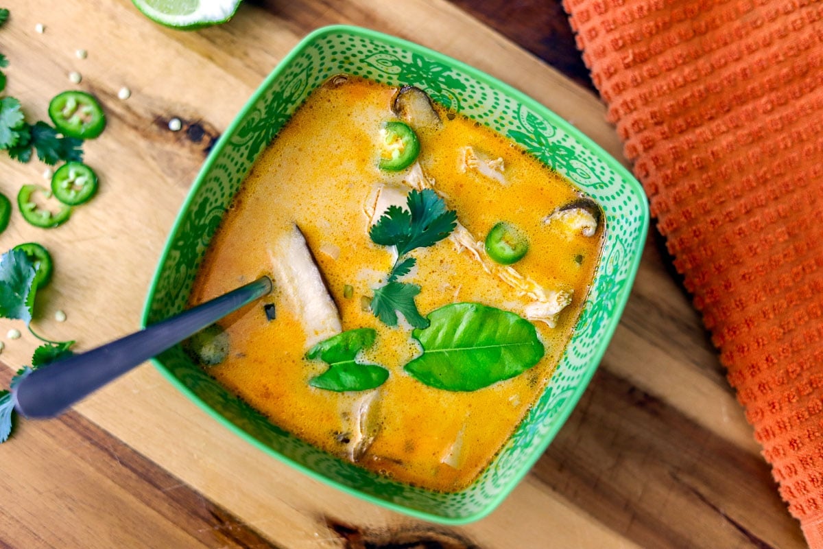 Tom Kha Gai (Thai Coconut Chicken Soup) | Hilda's Kitchen Blog