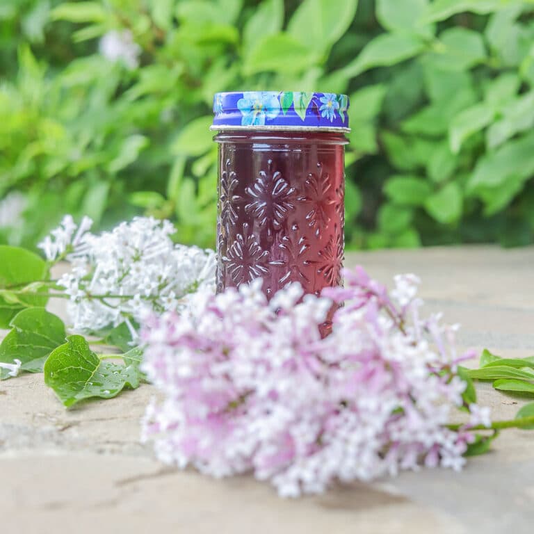 How to Make Delicious Lilac Syrup | Hilda's Kitchen Blog