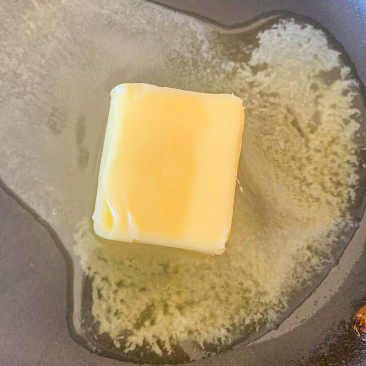 butter melted