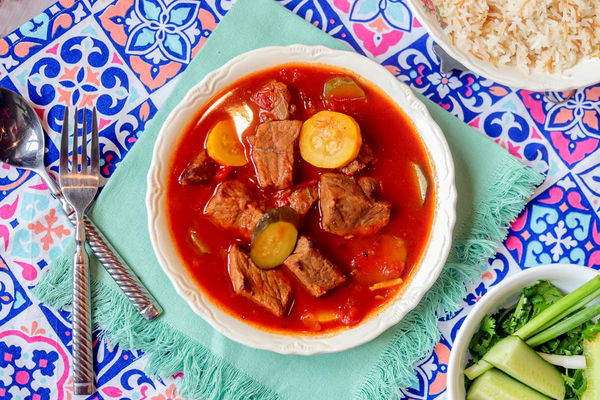 Assyrian Zucchini Stew Hilda's Kitchen Blog
