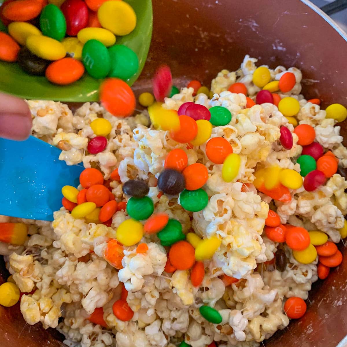 Spooky Halloween Popcorn Balls | Hilda's Kitchen Blog