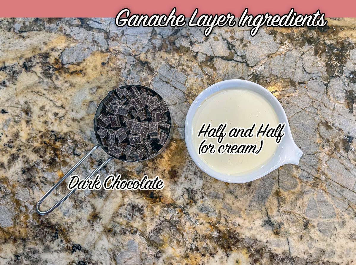 Kahlua Coffee Cheesecake with a chocolate brownie crust