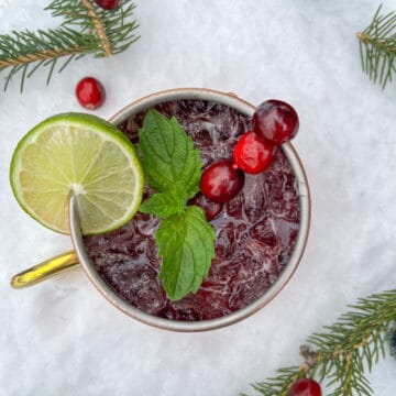 cranberry Moscow Mule