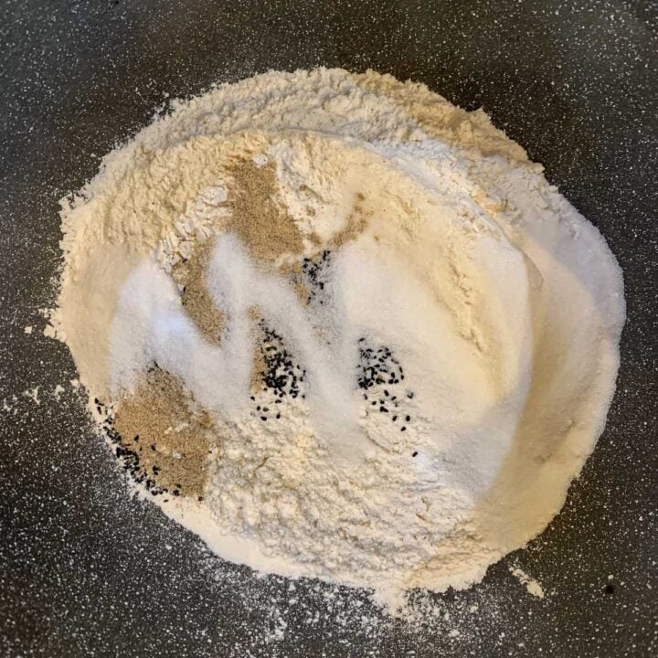 a bowl of dry baking ingredients