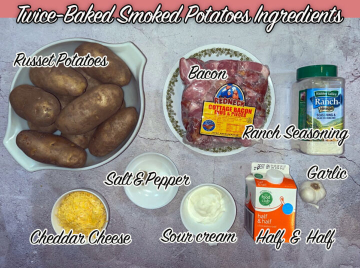 twice baked potatoes ingredients