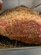 Perfectly Smoked Traeger Prime Rib | Hilda's Kitchen Blog