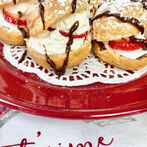 cream puffs/valentines desserts