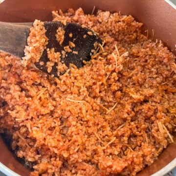 Healthy Bulgur Pilaf Recipe | Hilda's Kitchen Blog