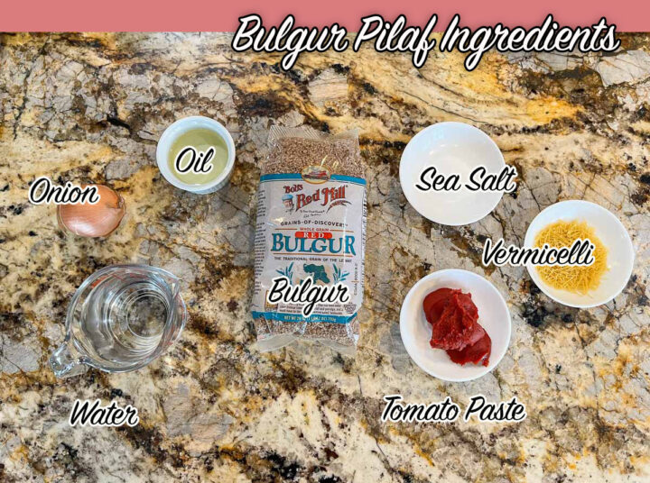 bulgur pilaf ingredients