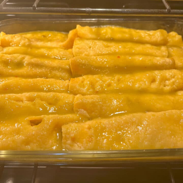 green enchilada recipe in the oven