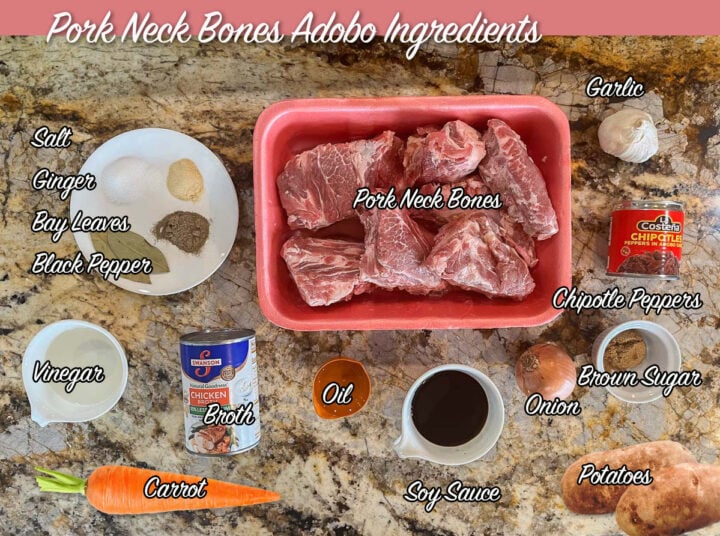 pork neck bones recipe ingredients