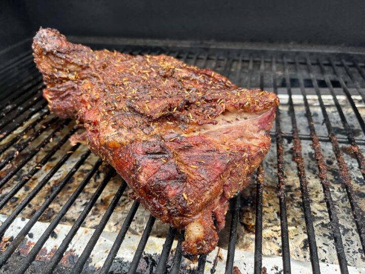 traeger smoked tri-tip