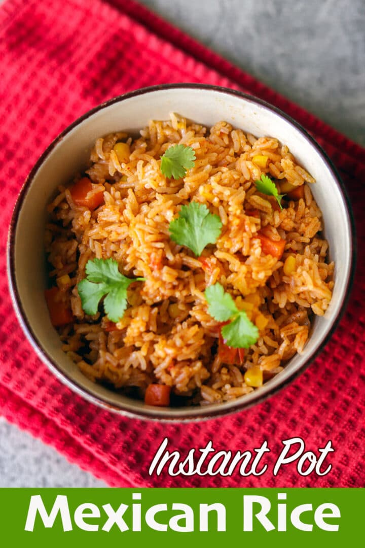 instant pot Mexican Rice