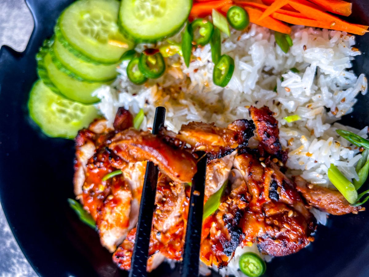 Spicy Korean Chicken Bulgogi | Hilda's Kitchen Blog