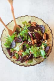 Roasted Beetroot Salad With Walnuts And Feta | Hilda's Kitchen Blog