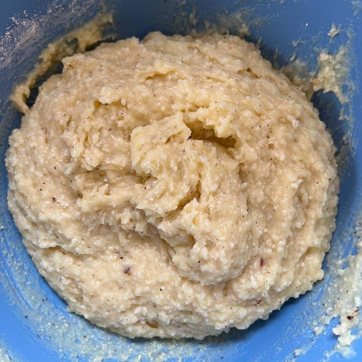 potato mixture in a bowl