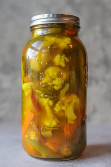 Torshi (Assyrian Pickled Vegetables) | Hilda's Kitchen Blog