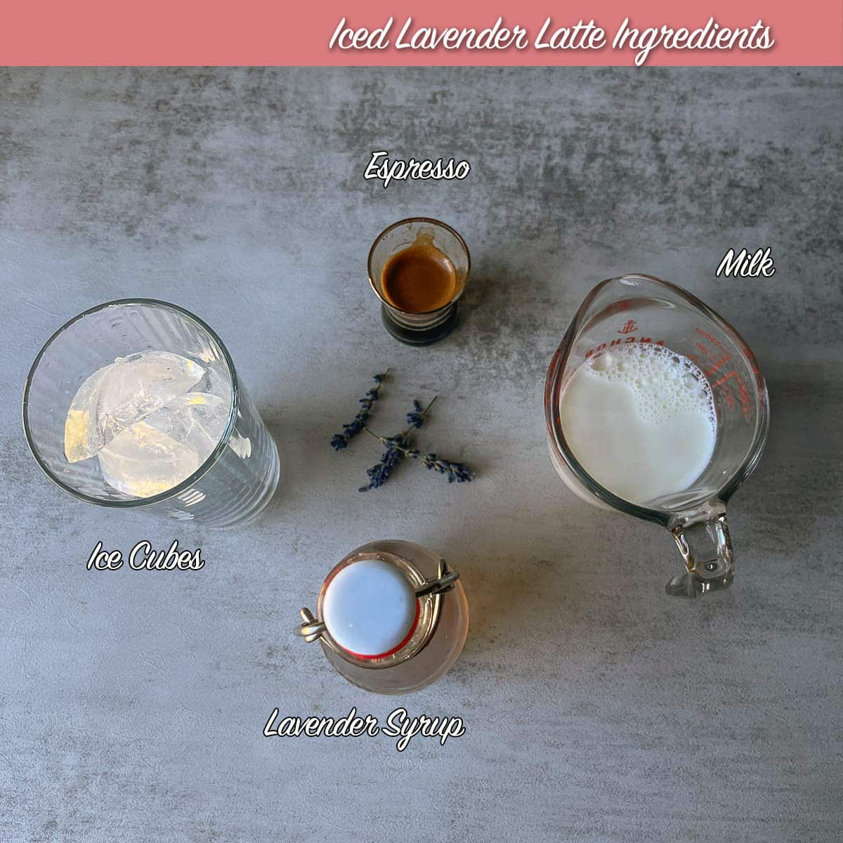 iced lavender latte ingredients