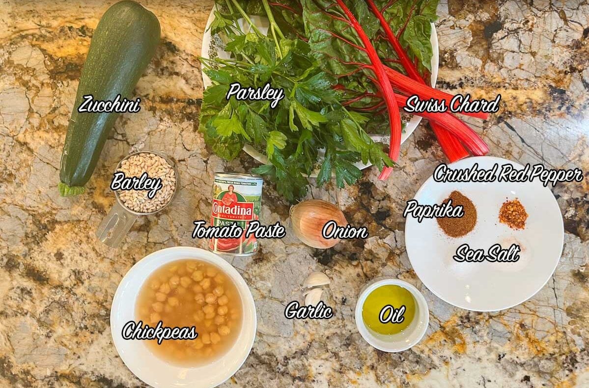 khimsa/Garbanzo Bean Soup ingredients