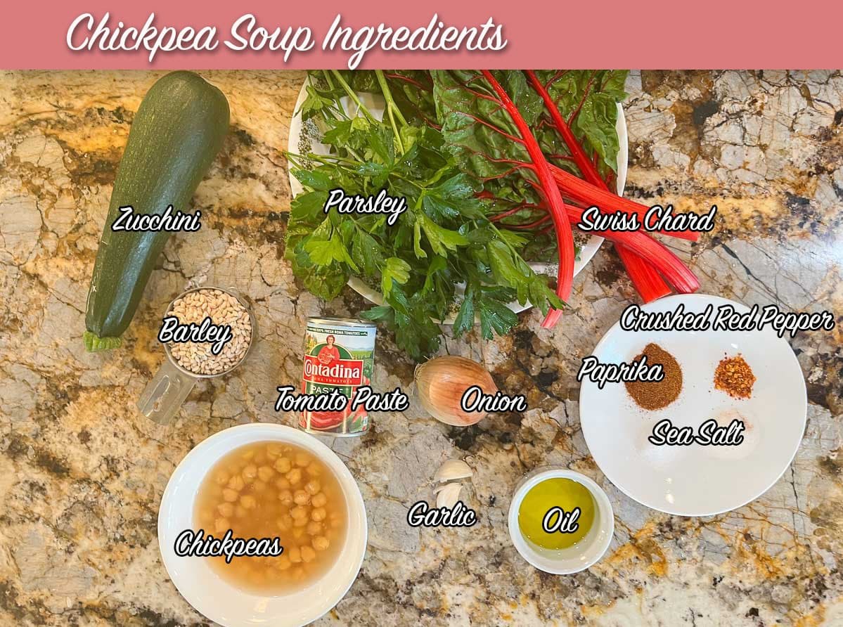khimsa/Garbanzo Bean Soup ingredients
