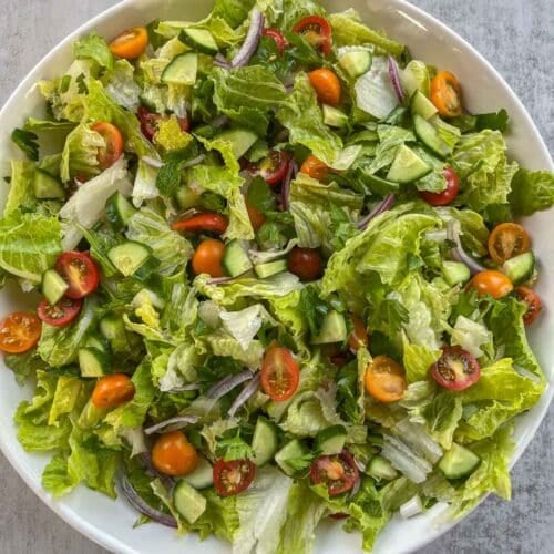 Fattoush Salad (Lebanese Recipe) | Hilda's Kitchen Blog