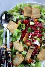 Fattoush Salad (Lebanese Recipe) | Hilda's Kitchen Blog