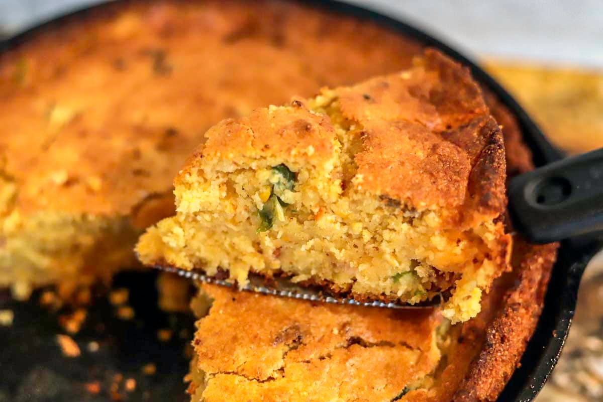 Jiffy Cornbread with Creamed Corn | Hilda's Kitchen Blog