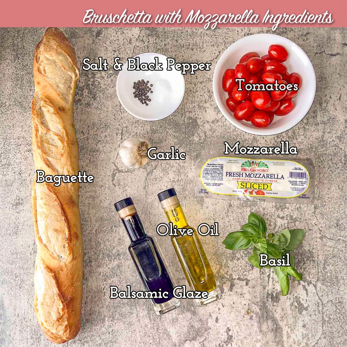 bruschetta ingredients