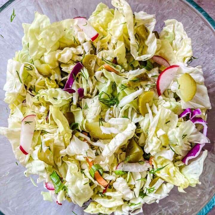 Dill Pickle Chopped Salad Hildas Kitchen Blog 5469