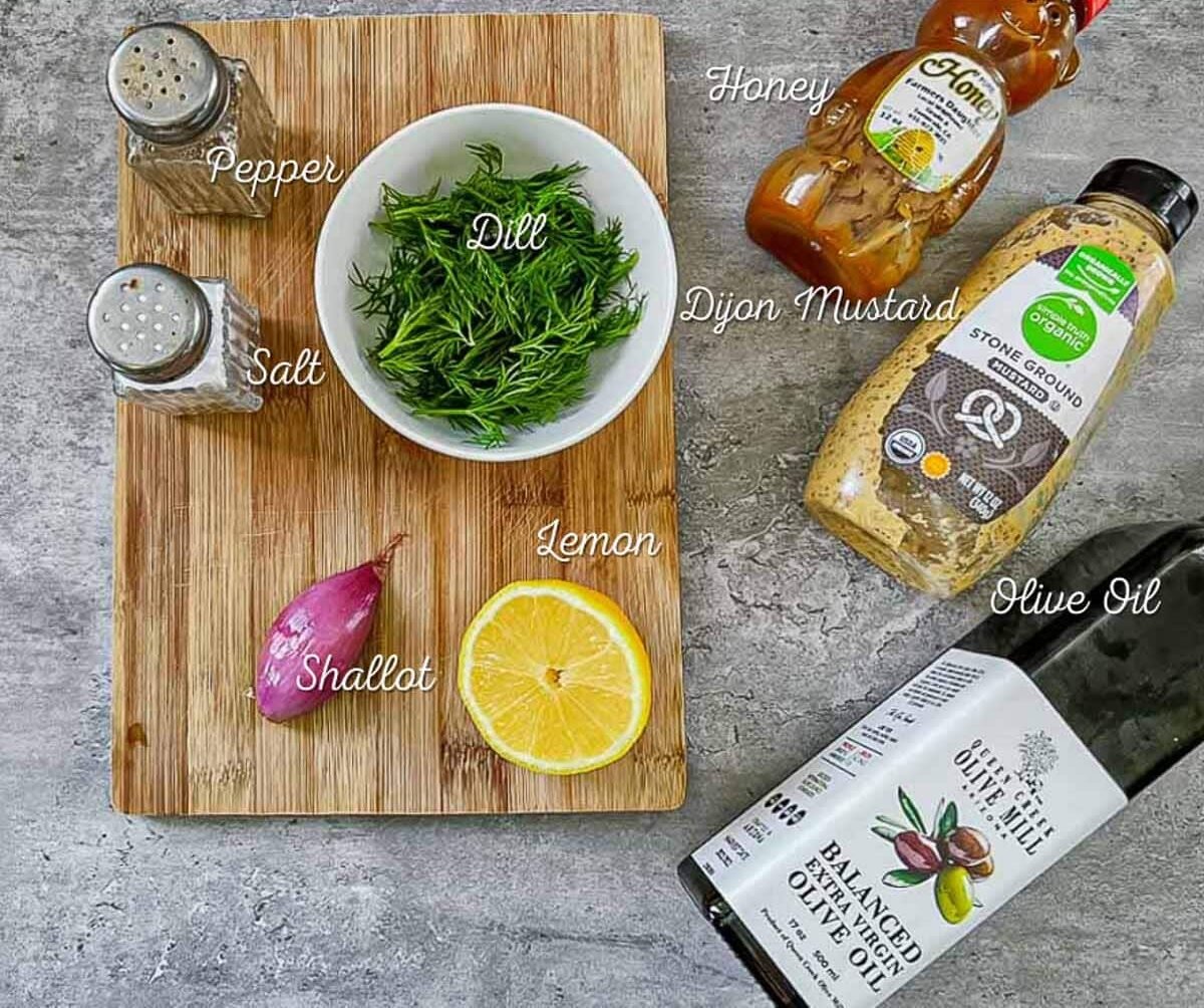 shallot & honey mustard vinaigrette ingredients