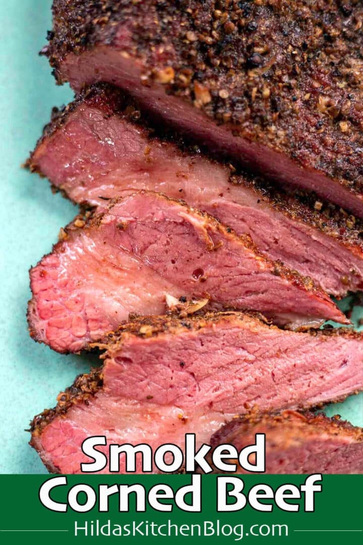 sliced smoked corn beef