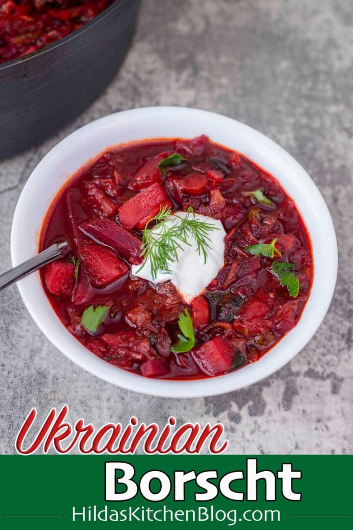Ukrainian borscht pin