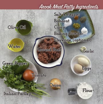 Arook (Iraqi Meat Patties) | Hilda's Kitchen Blog