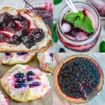 4 mulberry recipes
