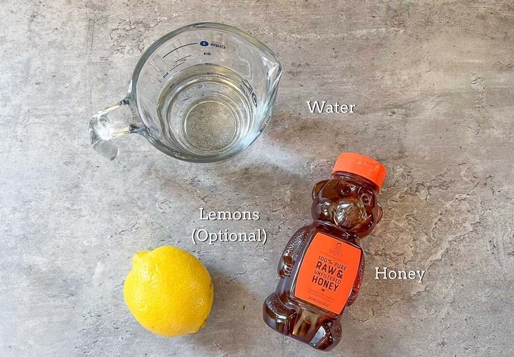 honey syrup ingredients