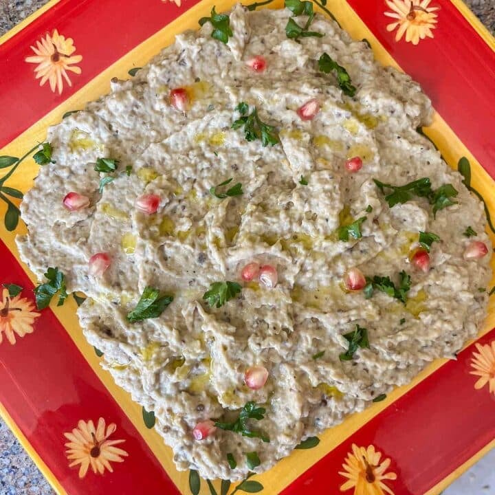 Mutabal (Eggplant Dip) | Hilda's Kitchen Blog