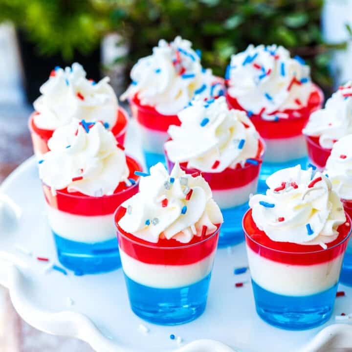 4th of July Jello Shots