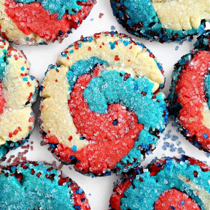 red white and blue cookies