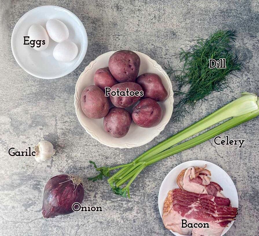 dill potato salad ingredients
