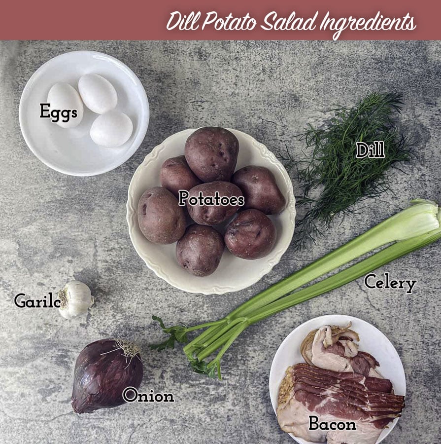 dill potato salad ingredients