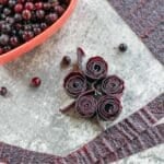 choke cherry fruit roll ups
