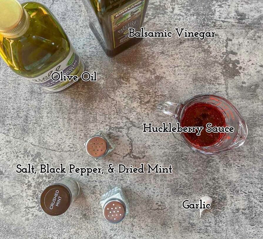 huckleberry vinaigrette ingredients