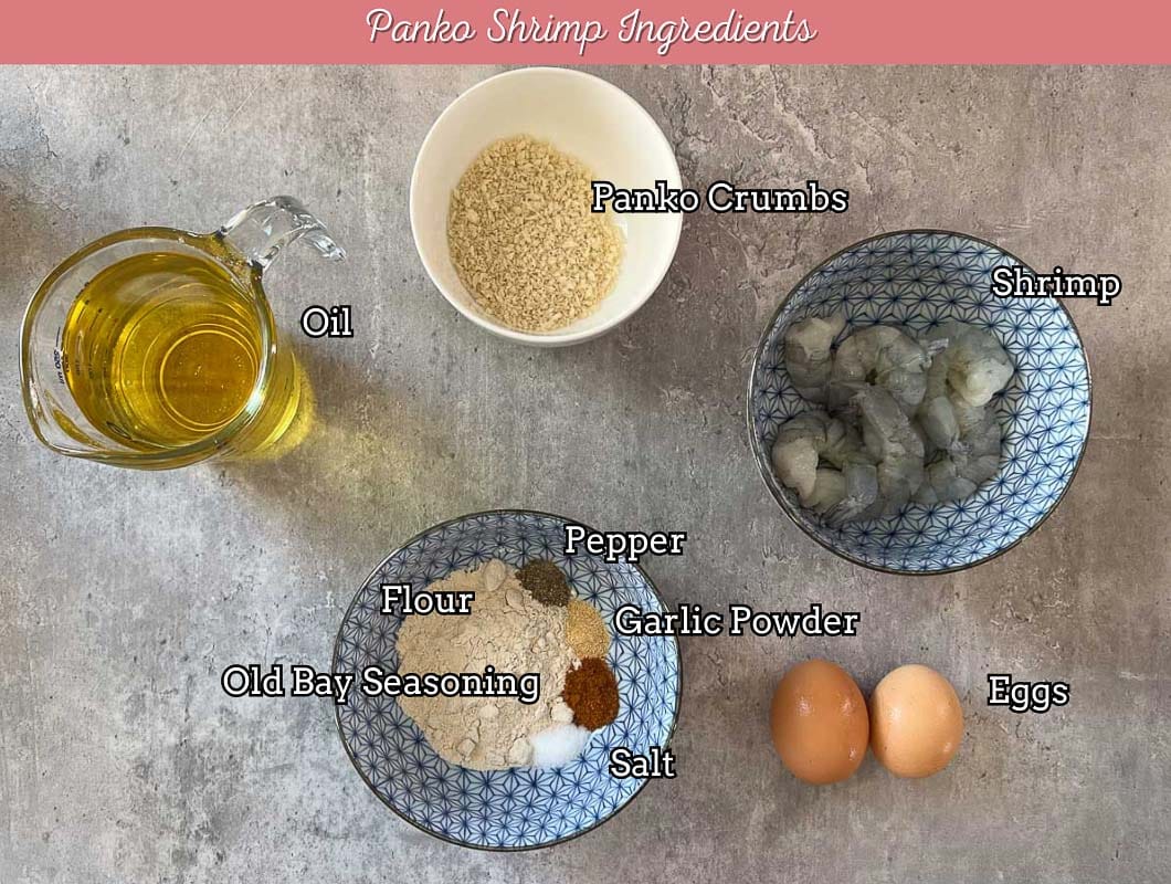 panko shrimp ingredients