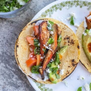 chicken of the woods tacos