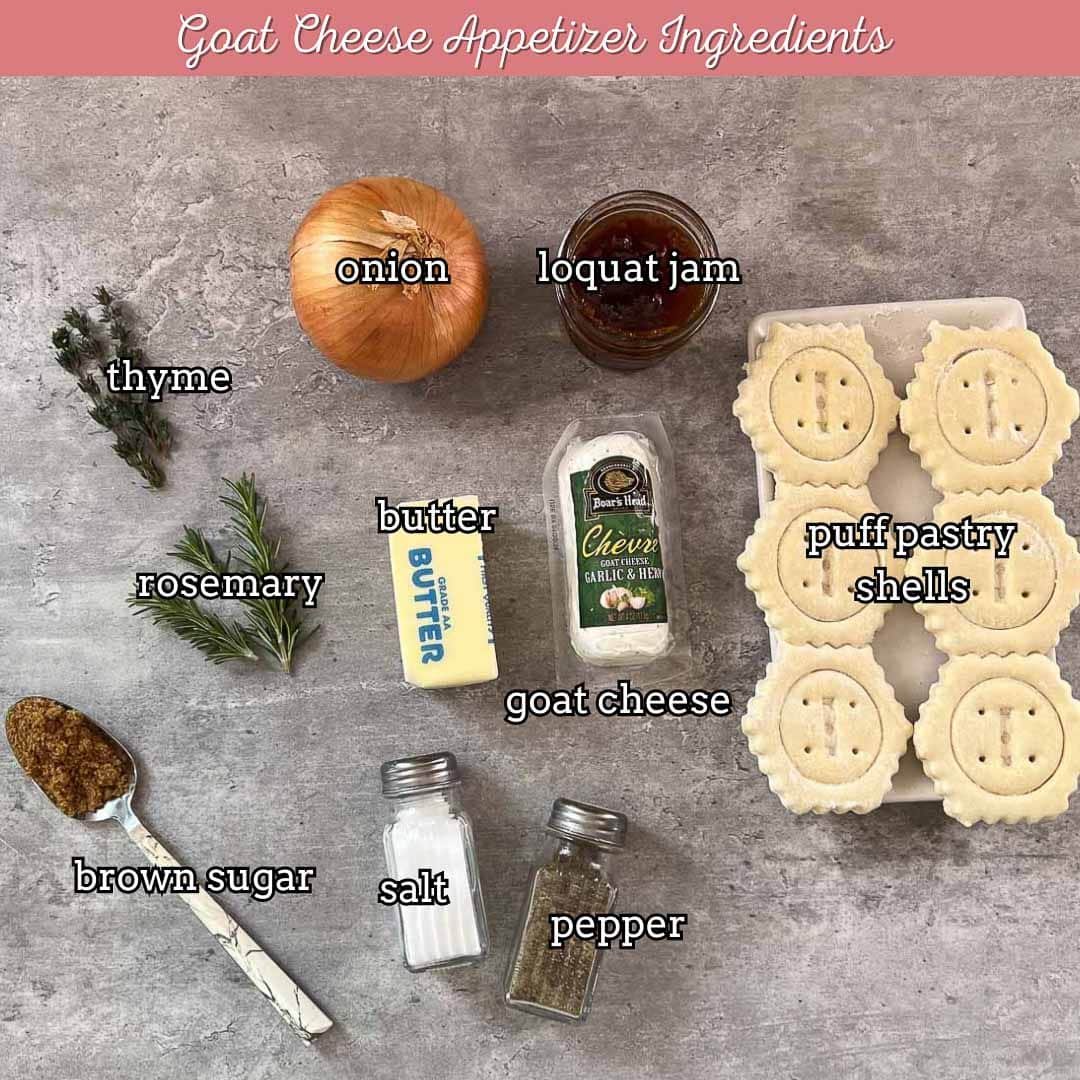 goat cheese appetizer ingredients 