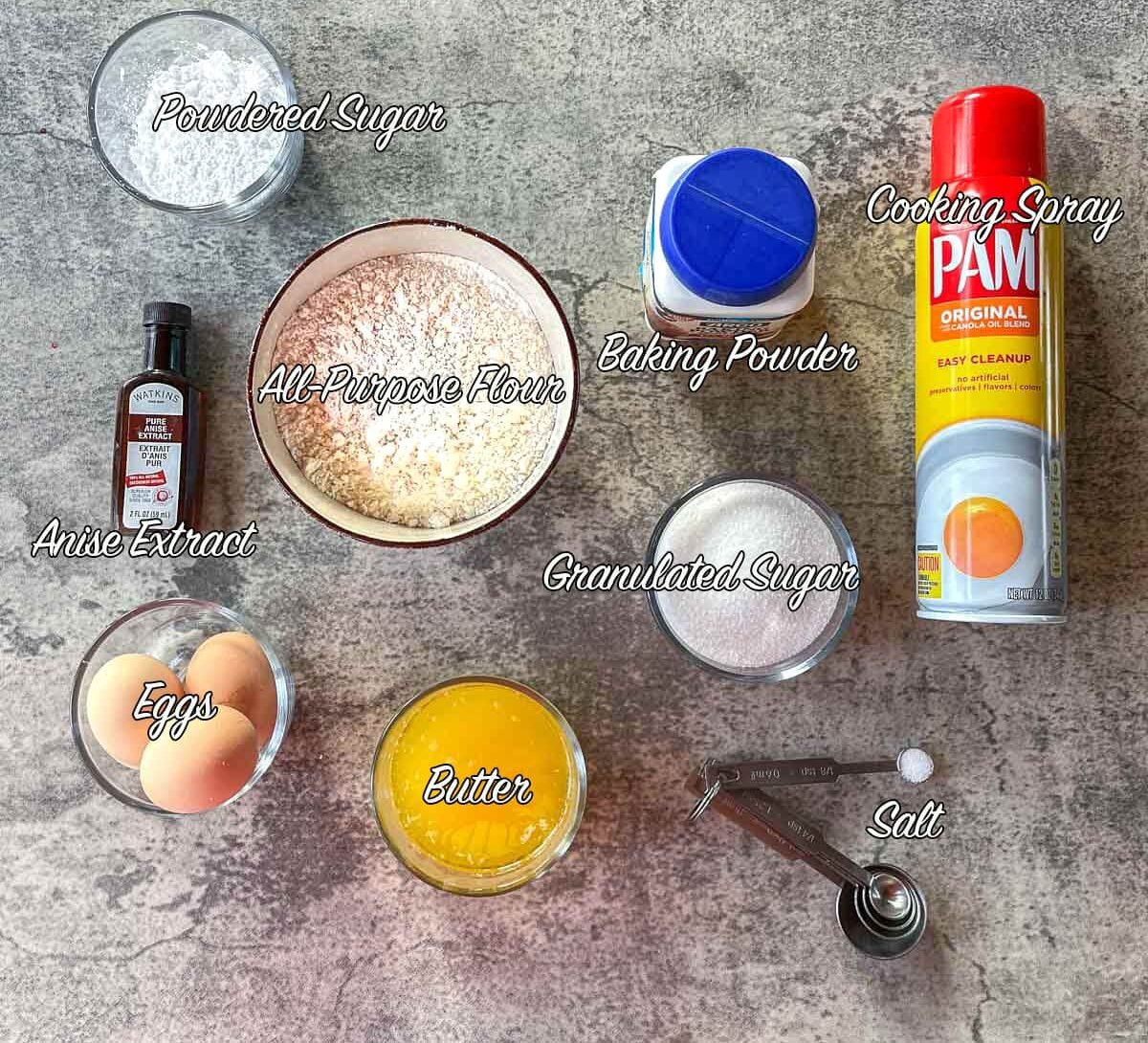 pizzelle cookies ingredients